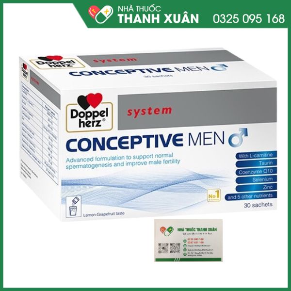 Conceptive Men - GIúp cải thiện sức khoẻ sinh sản cho nam giới